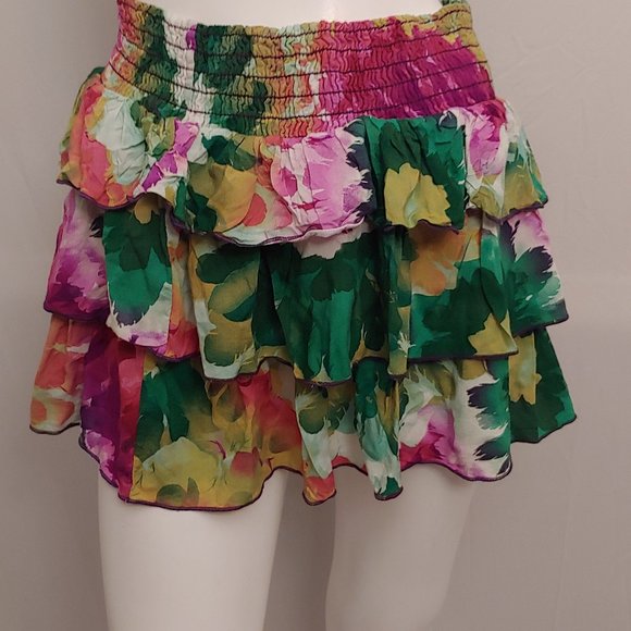 Wet Seal floral mini skirt - Picture 7 of 10